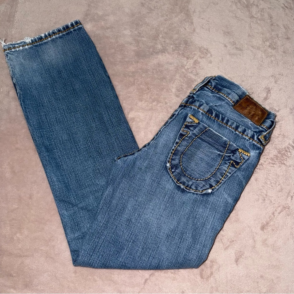 true religion straight leg Jean size 8 - Picture 2 of 12
